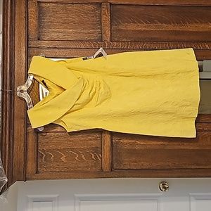 Tahari Yellow dress